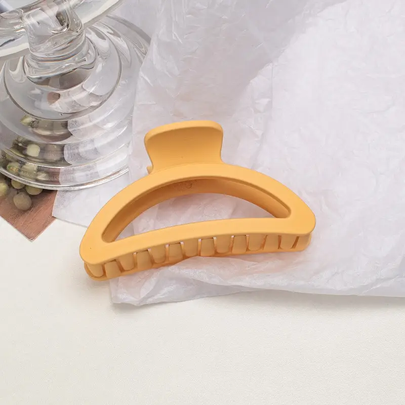 Frosted Hair Clip for Women Large Shark Clip - Image 21