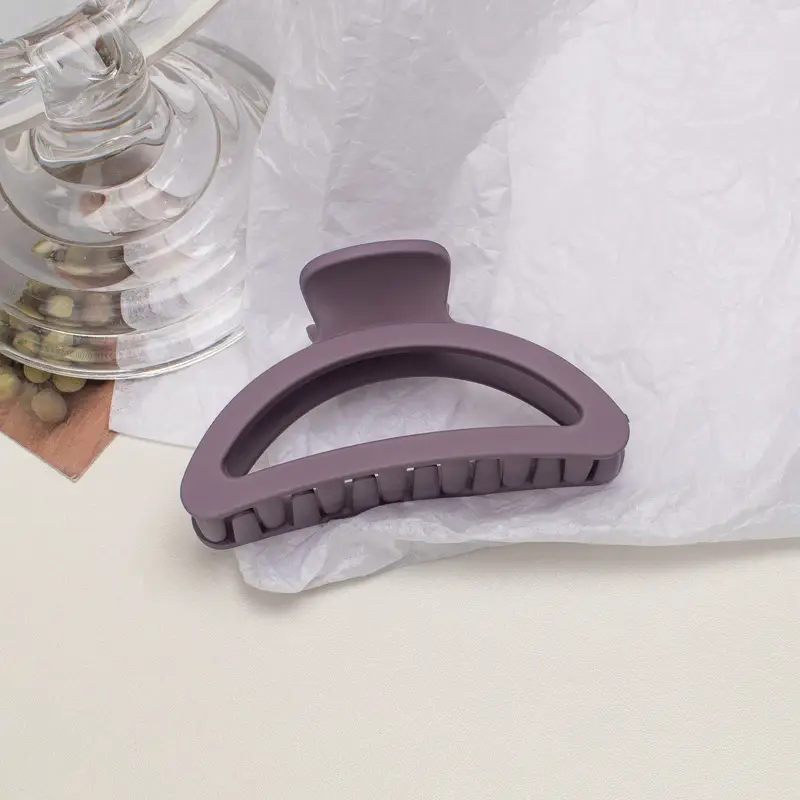 Frosted Hair Clip for Women Large Shark Clip - Image 23