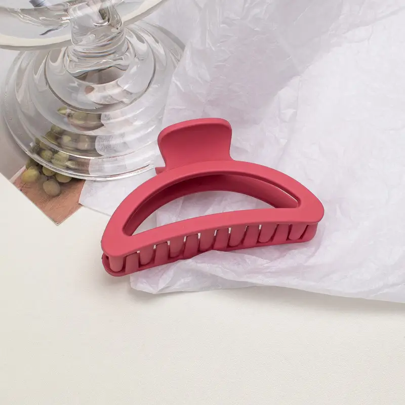 Frosted Hair Clip for Women Large Shark Clip - Image 24