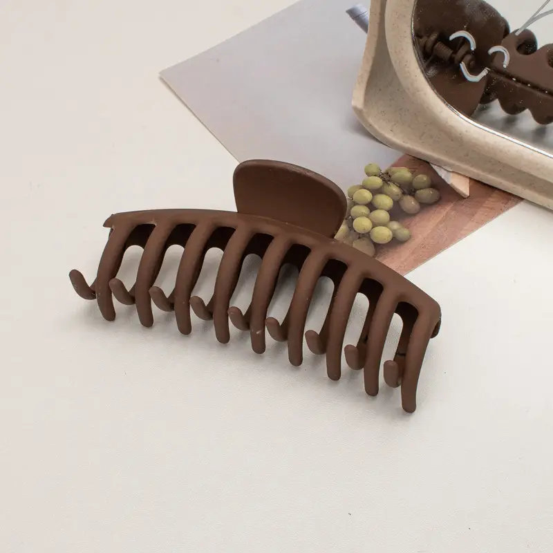 Frosted Hair Clip for Women Large Shark Clip - Image 27
