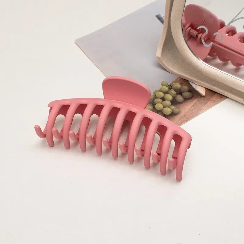 Frosted Hair Clip for Women Large Shark Clip - Image 32
