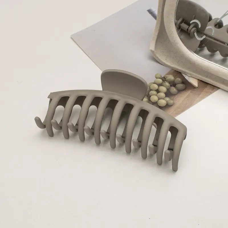 Frosted Hair Clip for Women Large Shark Clip - Image 34