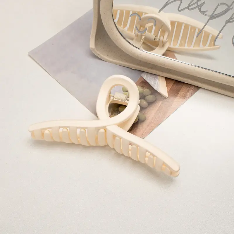 Frosted Hair Clip for Women Large Shark Clip - Image 38