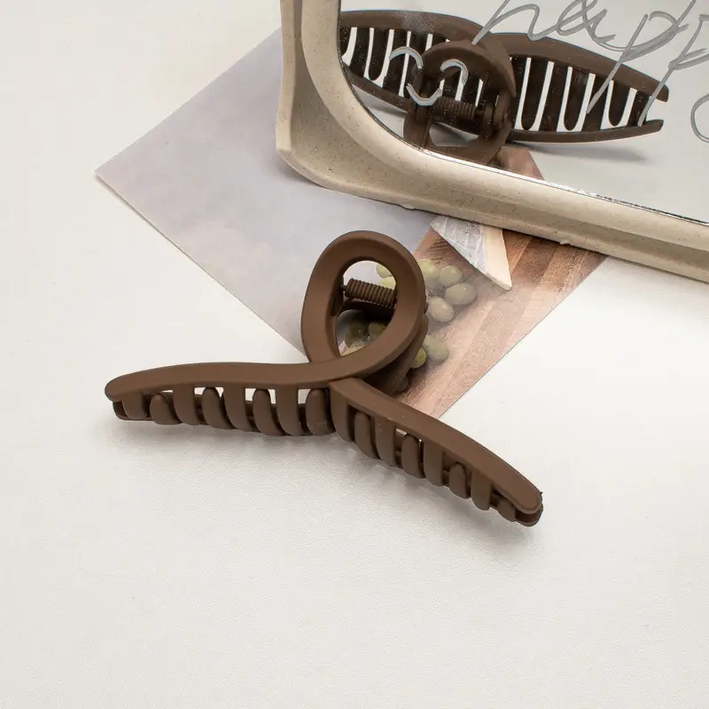 Frosted Hair Clip for Women Large Shark Clip - Image 39