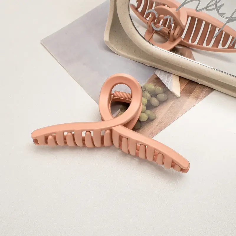 Frosted Hair Clip for Women Large Shark Clip - Image 43