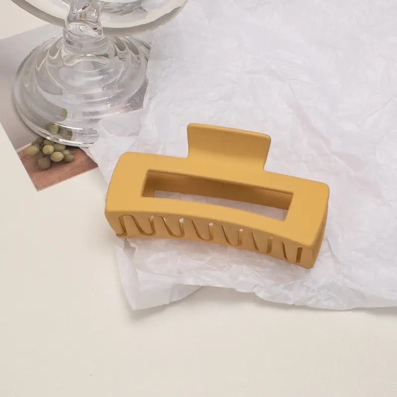 Frosted Hair Clip for Women Large Shark Clip - Image 9