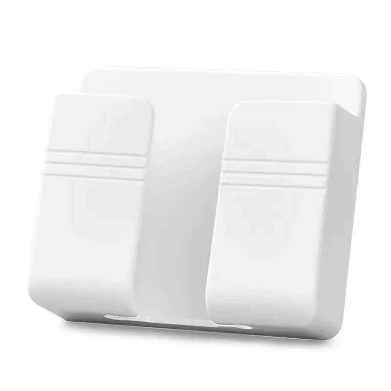 Wall-Mounted Phone Stand Gray No Drill - Image 32