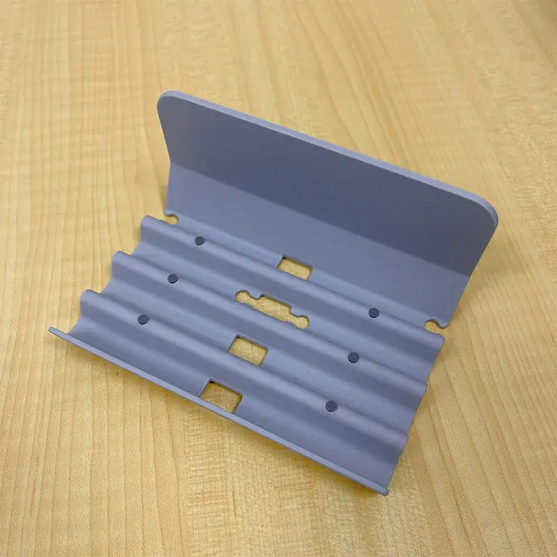 Wall-Mounted Phone Stand Gray No Drill - Image 26