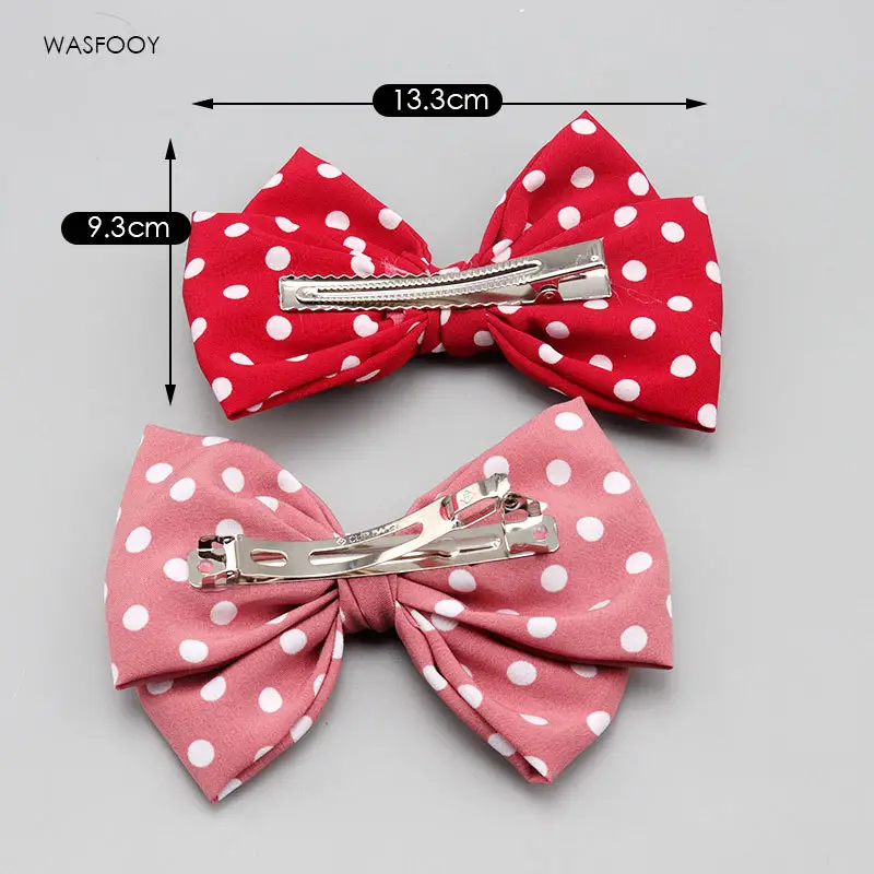 Japanese Polka Dot Hair Pins for Girls New Year - Image 13