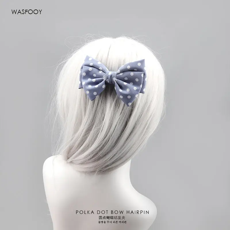 Japanese Polka Dot Hair Pins for Girls New Year - Image 5