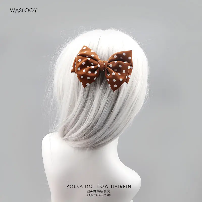 Japanese Polka Dot Hair Pins for Girls New Year - Image 6