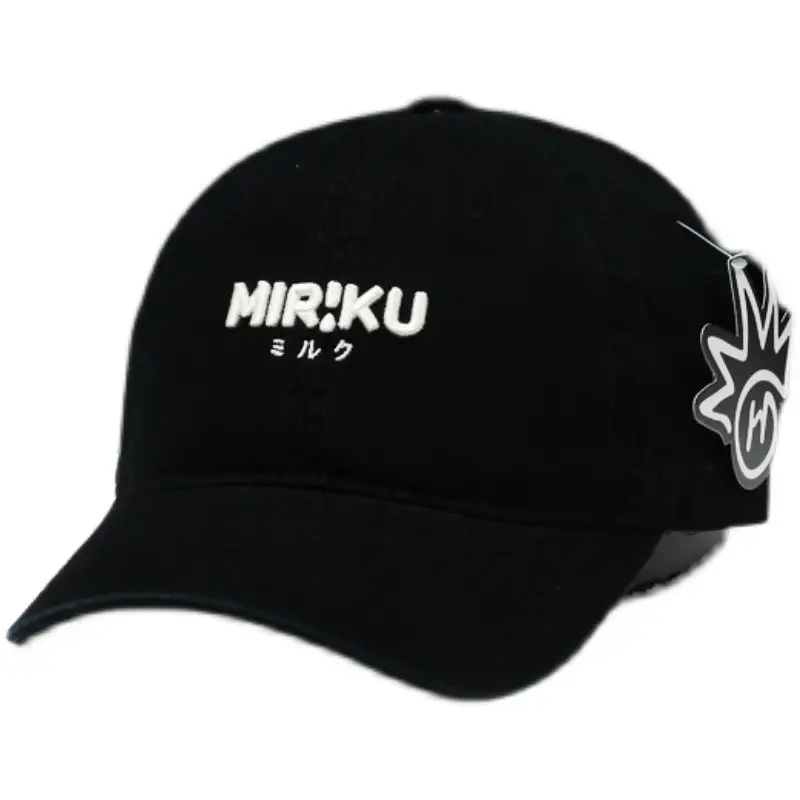 Men Korean Style Embroidered Baseball Cap Grey - Image 8