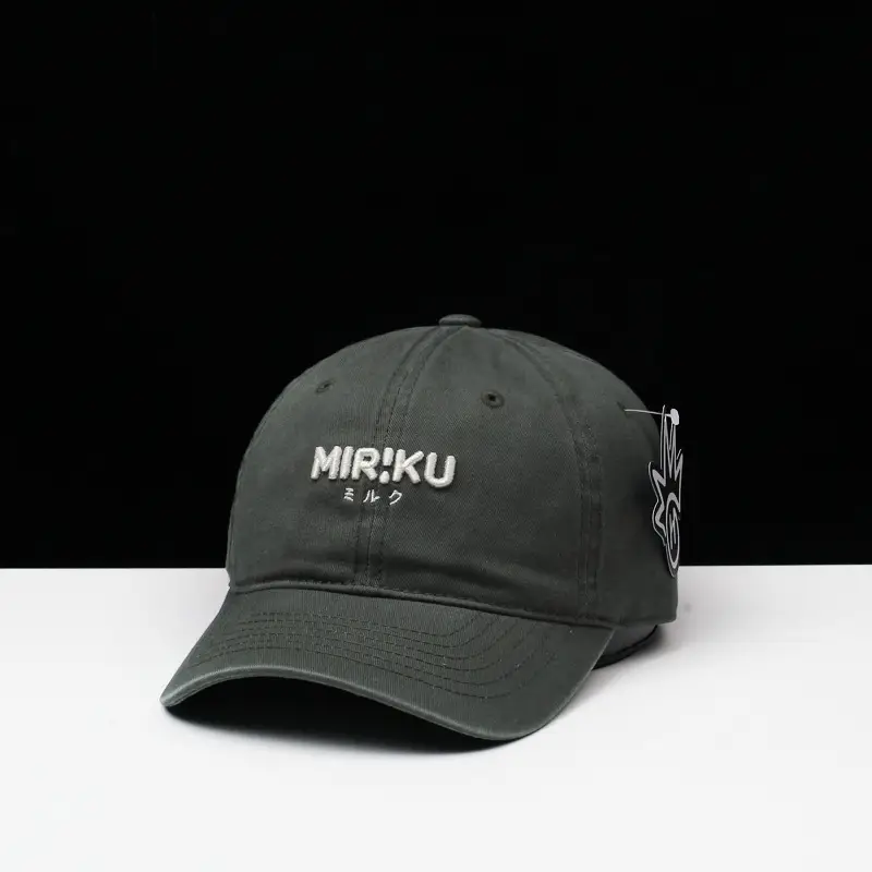 Men Korean Style Embroidered Baseball Cap Grey — feature 5