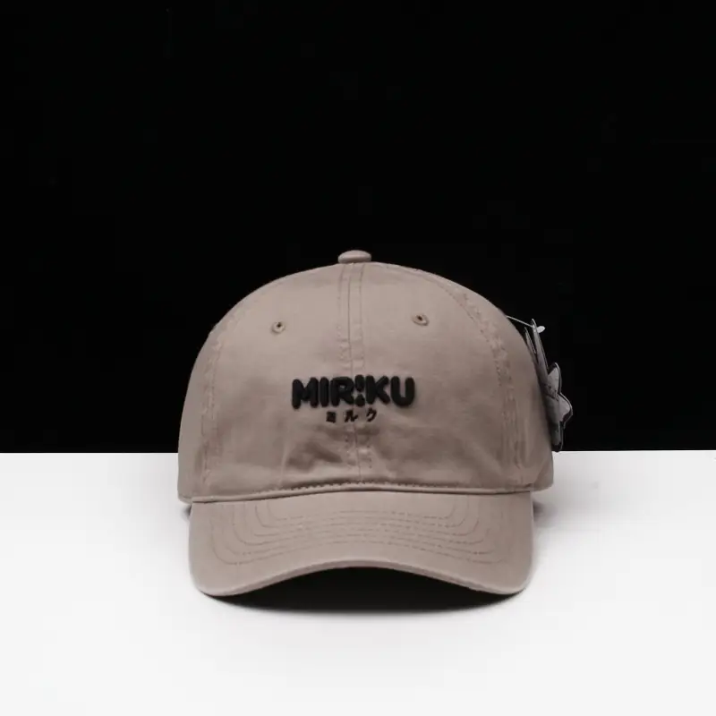 Men Korean Style Embroidered Baseball Cap Grey — feature 8