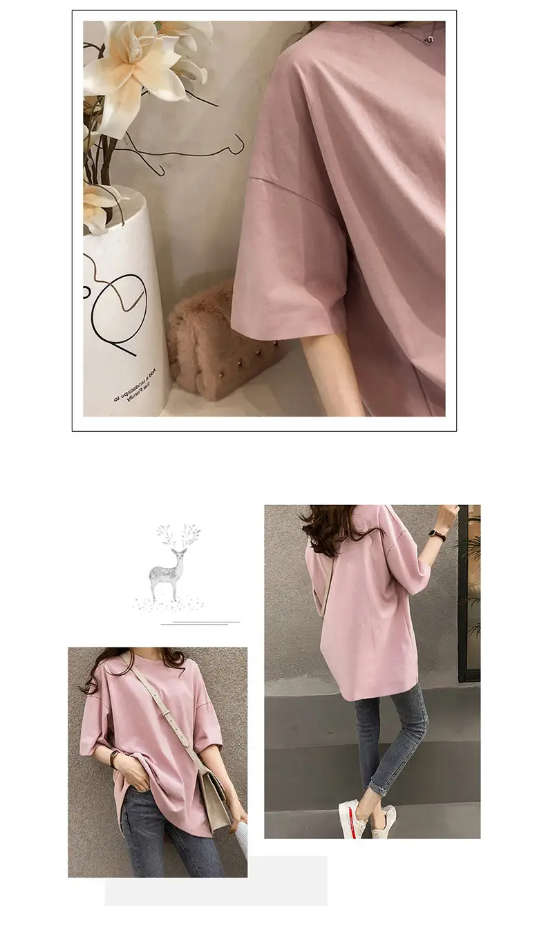 Women Purple Short Sleeve T-Shirt Large Summer 2021 — feature 16