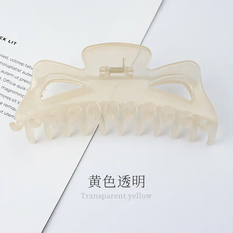 Matte Navy Hair Clip for Women Autumn Winter - Image 10