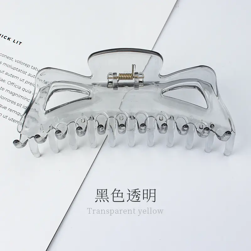 Matte Navy Hair Clip for Women Autumn Winter - Image 11