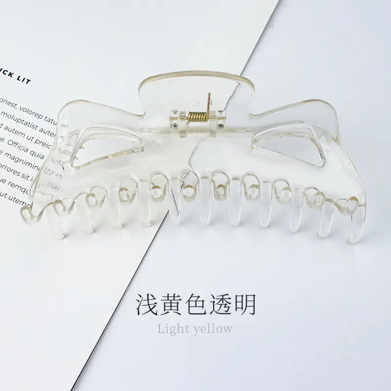 Matte Navy Hair Clip for Women Autumn Winter - Image 12