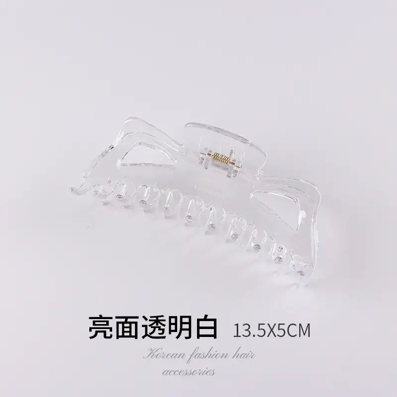 Matte Navy Hair Clip for Women Autumn Winter - Image 5