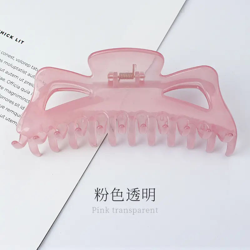 Matte Navy Hair Clip for Women Autumn Winter - Image 9