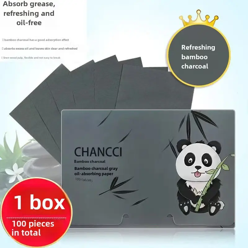 Green Tea Fragrance Facial Oil Absorbing Paper 100pcs - Image 2