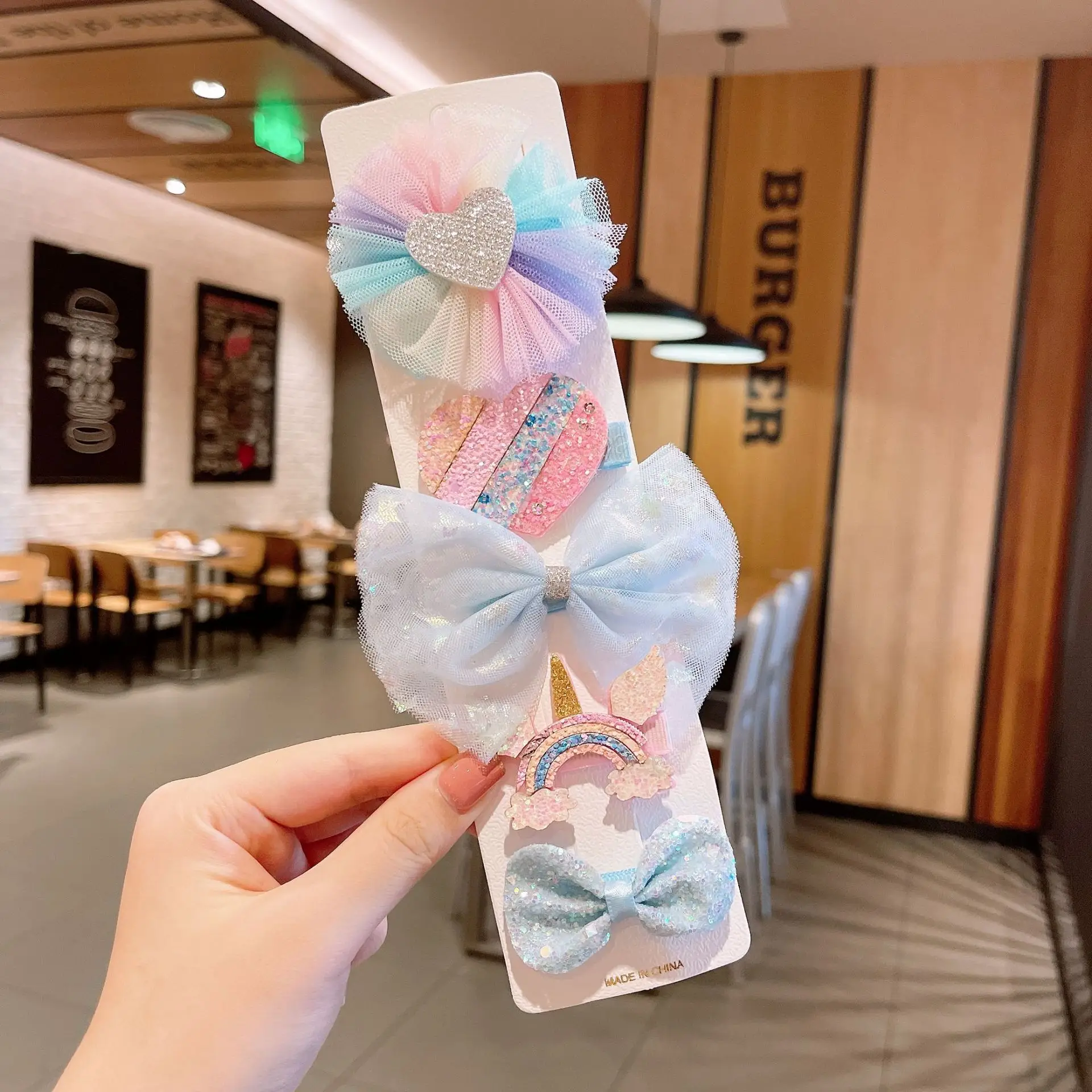 Frozen Hairpin Set Bow Hairpin Headwear Super Fairy Korean Girl Baby Aisha Princess Hair Accessories — feature 20