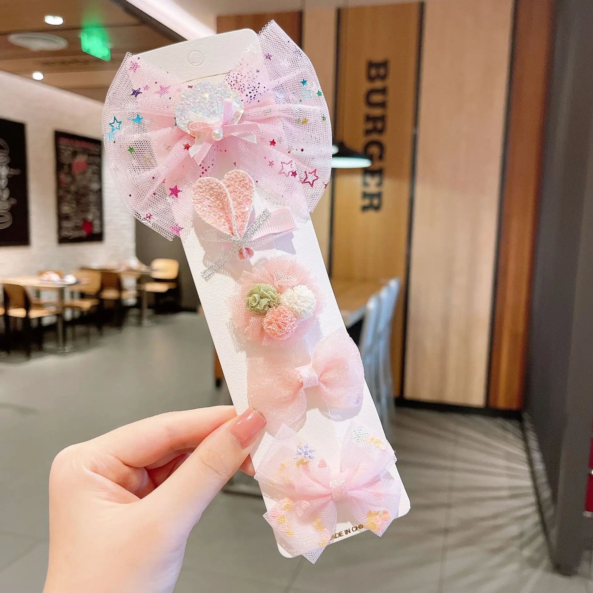 Frozen Hairpin Set Bow Hairpin Headwear Super Fairy Korean Girl Baby Aisha Princess Hair Accessories — feature 21
