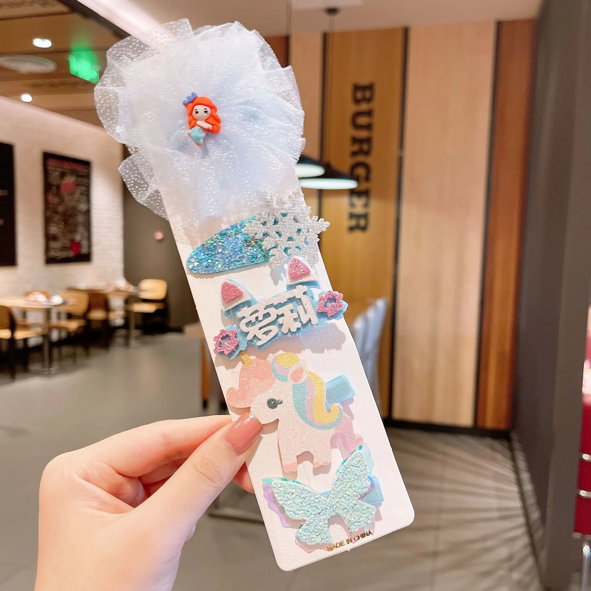 Frozen Hairpin Set Bow Hairpin Headwear Super Fairy Korean Girl Baby Aisha Princess Hair Accessories — feature 22