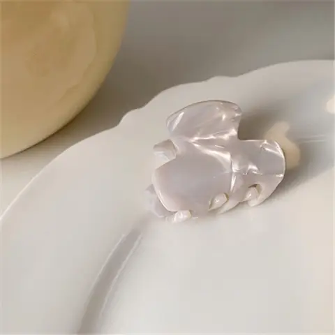 Cross-Border New Acetic Acid Toothed Clip Small Fresh Girl Heart Summer Bangs Clip Small Hair Clip Versatile Hair Accessories Headwear - Image 10