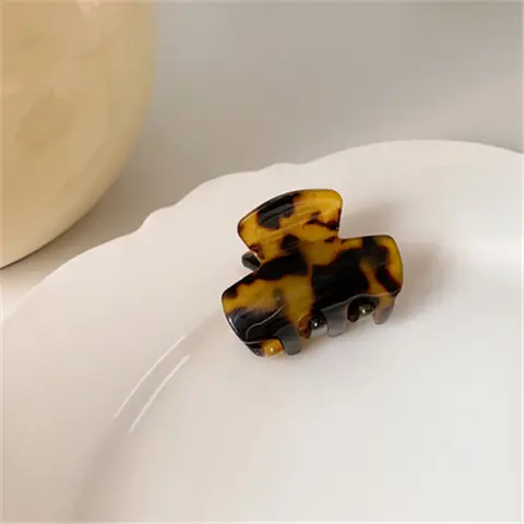 Cross-Border New Acetic Acid Toothed Clip Small Fresh Girl Heart Summer Bangs Clip Small Hair Clip Versatile Hair Accessories Headwear - Image 6