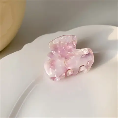 Cross-Border New Acetic Acid Toothed Clip Small Fresh Girl Heart Summer Bangs Clip Small Hair Clip Versatile Hair Accessories Headwear - Image 7