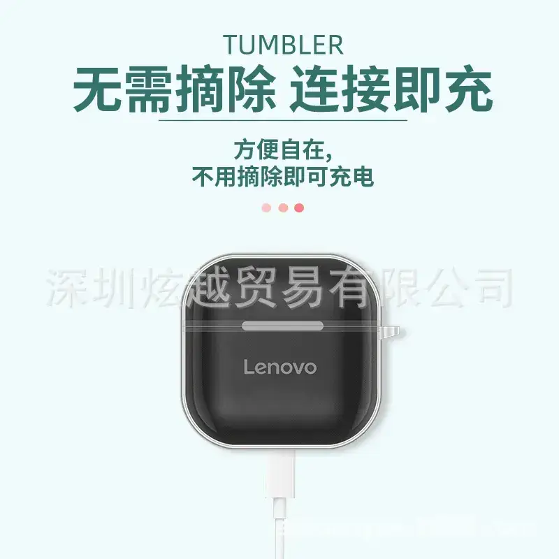 Lenovo Tumble Bluetooth Headset Cover Protective Transparent