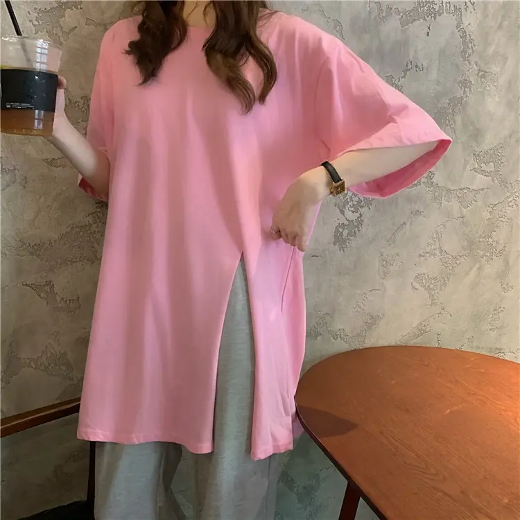 Pregnant Women's Split Sleeves T-Shirt Summer Top - Image 7