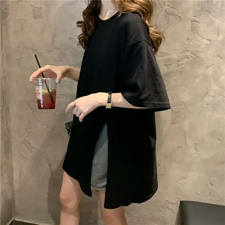 Pregnant Women's Split Sleeves T-Shirt Summer Top - Image 3