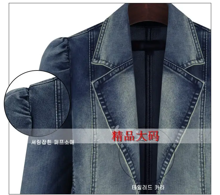 Denim Small Coat Women Loose Korean Short Fashion Net Red Easiest for Match Casual Jacket Top 2019 Autumn and Winter New — feature 3