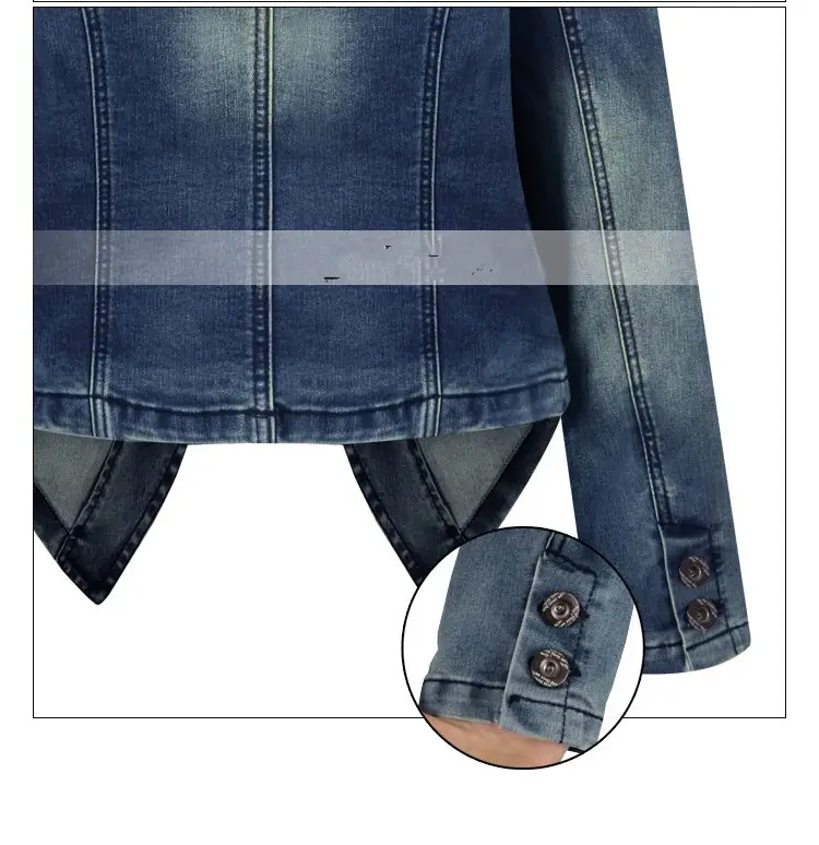 Denim Small Coat Women Loose Korean Short Fashion Net Red Easiest for Match Casual Jacket Top 2019 Autumn and Winter New — feature 5