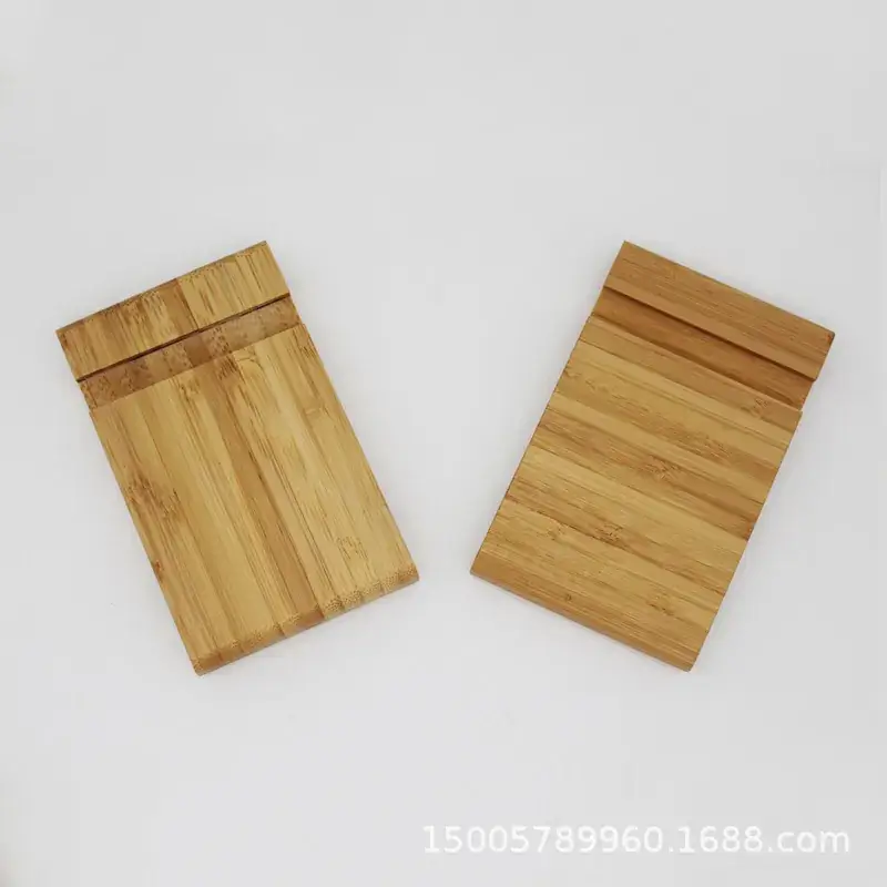 Laser Engraved Bamboo Mobile Phone Stand - Image 4
