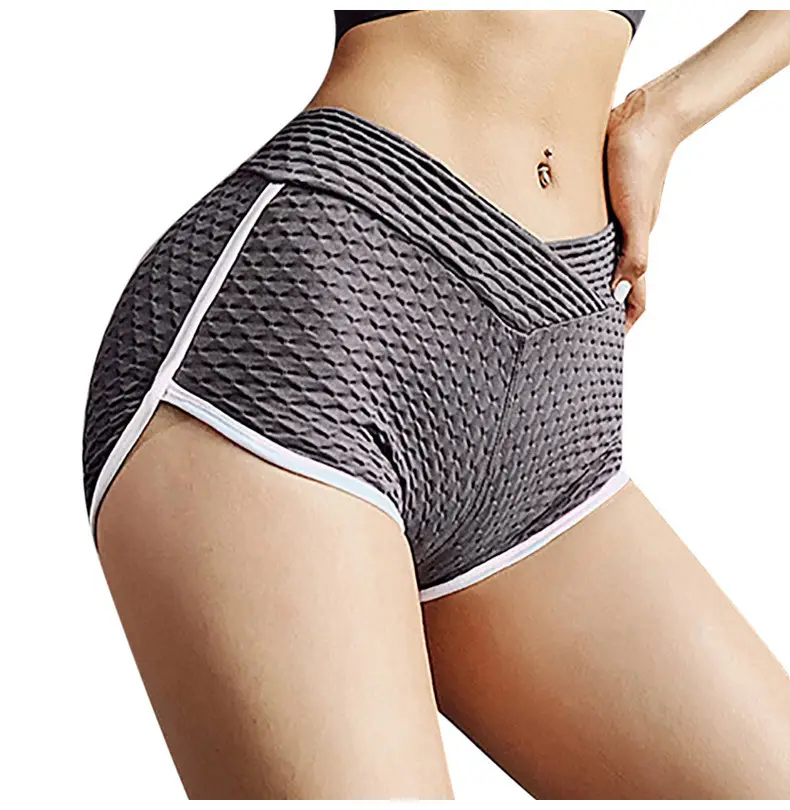 Black Jacquard Anti-Penetration Hip Tight Bubble Pants — feature 5