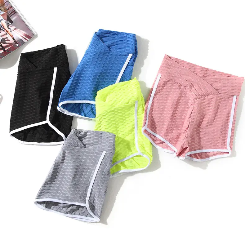 Black Jacquard Anti-Penetration Hip Tight Bubble Pants — feature 6