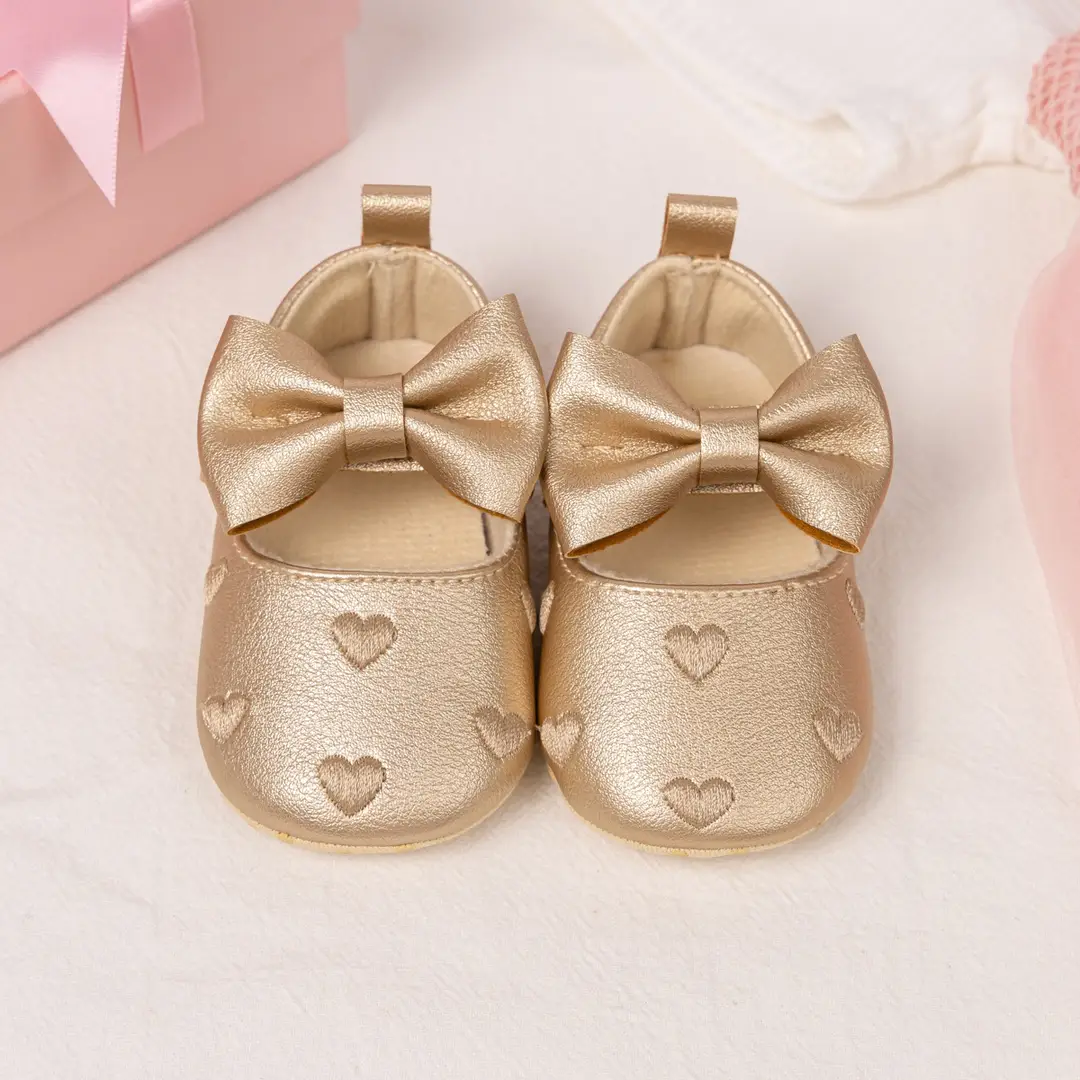 Wholesale Cross-Border Supply Baby Shoes 0-1 Year Old Female Baby Princess Shoes Soft Sole Non-Slip Toddler Shoes Baby Shoes — feature 12