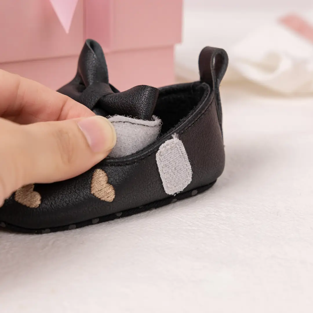 Wholesale Cross-Border Supply Baby Shoes 0-1 Year Old Female Baby Princess Shoes Soft Sole Non-Slip Toddler Shoes Baby Shoes — feature 17