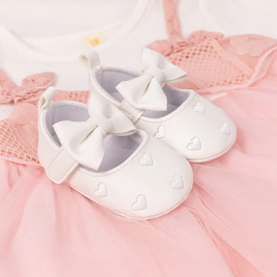 Wholesale Cross-Border Supply Baby Shoes 0-1 Year Old Female Baby Princess Shoes Soft Sole Non-Slip Toddler Shoes Baby Shoes — feature 3