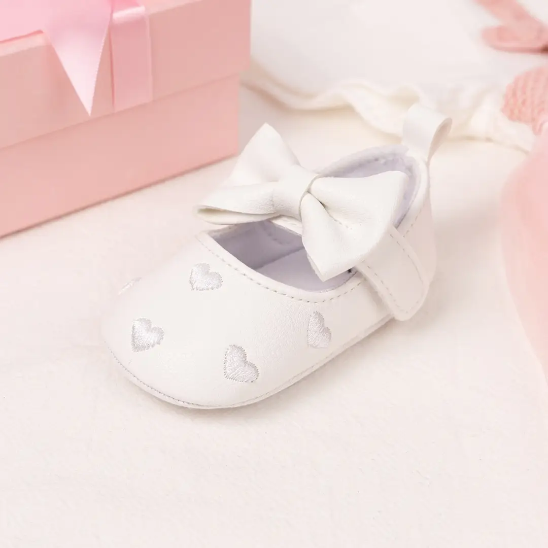 Wholesale Cross-Border Supply Baby Shoes 0-1 Year Old Female Baby Princess Shoes Soft Sole Non-Slip Toddler Shoes Baby Shoes — feature 4