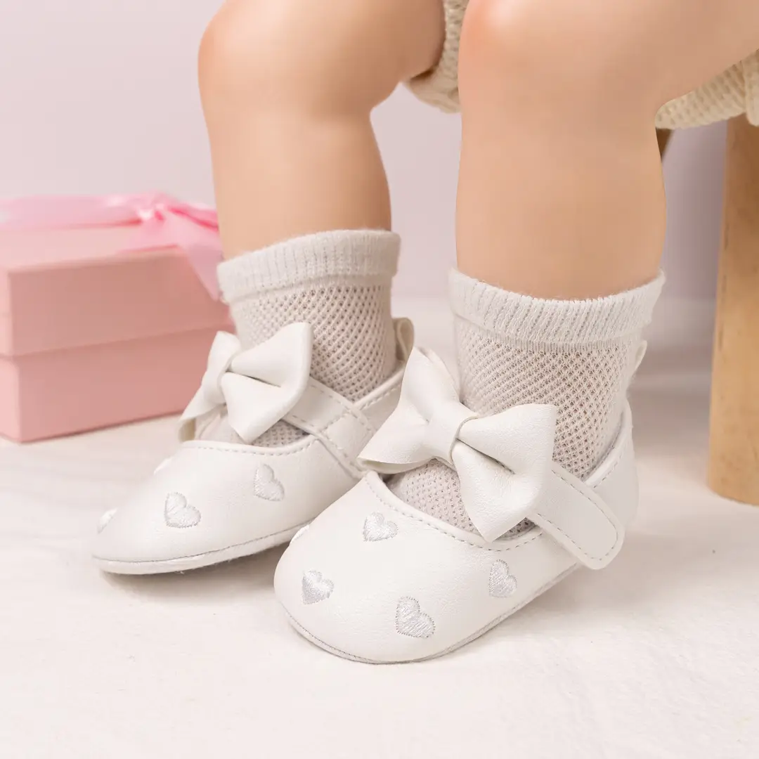 Wholesale Cross-Border Supply Baby Shoes 0-1 Year Old Female Baby Princess Shoes Soft Sole Non-Slip Toddler Shoes Baby Shoes — feature 6