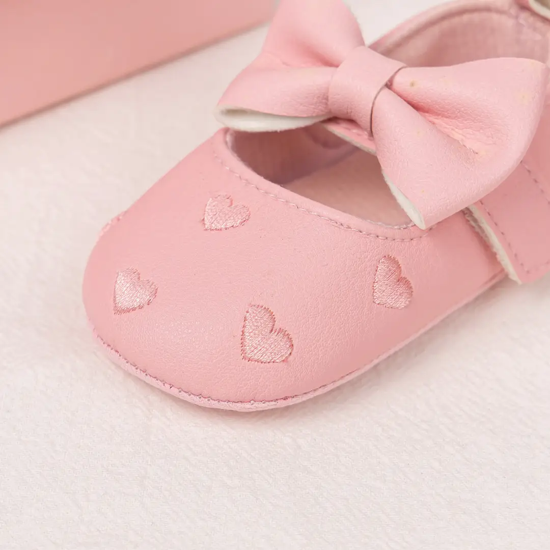 Wholesale Cross-Border Supply Baby Shoes 0-1 Year Old Female Baby Princess Shoes Soft Sole Non-Slip Toddler Shoes Baby Shoes — feature 8