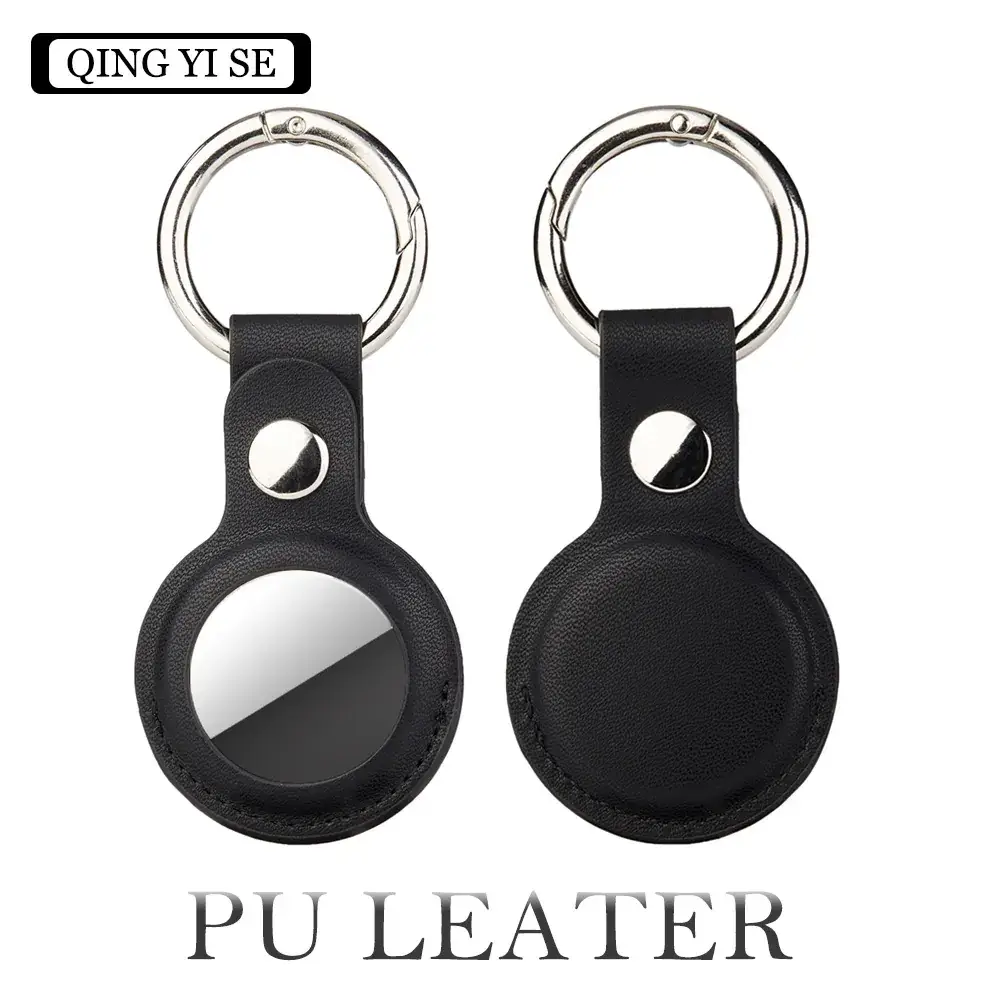 Apple AirTag Keychain with Mirror & Leather Case - Image 7