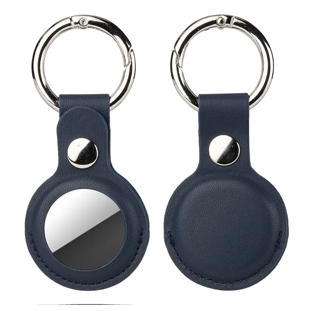 Apple AirTag Keychain with Mirror & Leather Case - Image 2