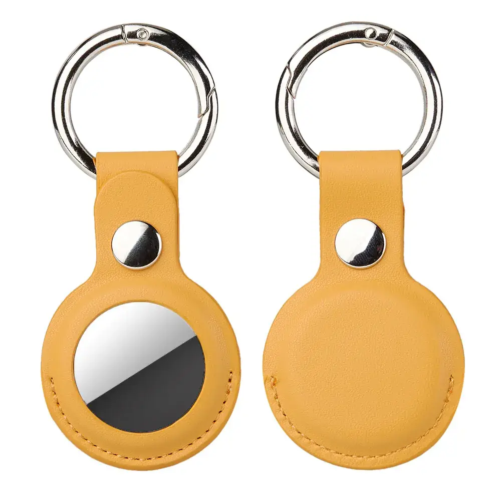 Apple AirTag Keychain with Mirror & Leather Case - Image 6