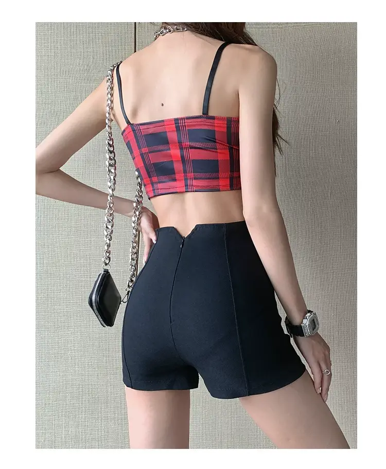 Sweet Spicy Red Vest Suspenders Top for Girls — feature 20