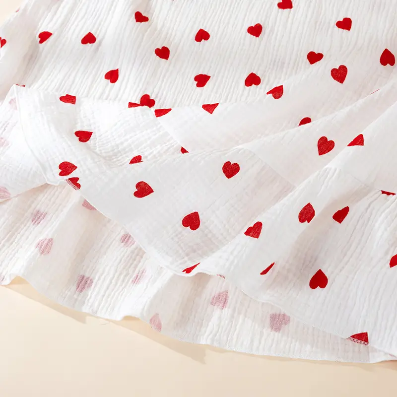 Nightdress Women's Summer Cotton Yarn Pure Cotton Thin Sling Pajamas Loose Mid-length Sweet Cute Long Dress Home Clothes — feature 35